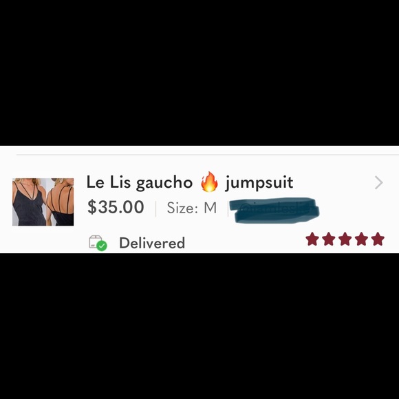 Last one! HOST PICK Le Lis gaucho 🔥 jumpsuit - Picture 8 of 8